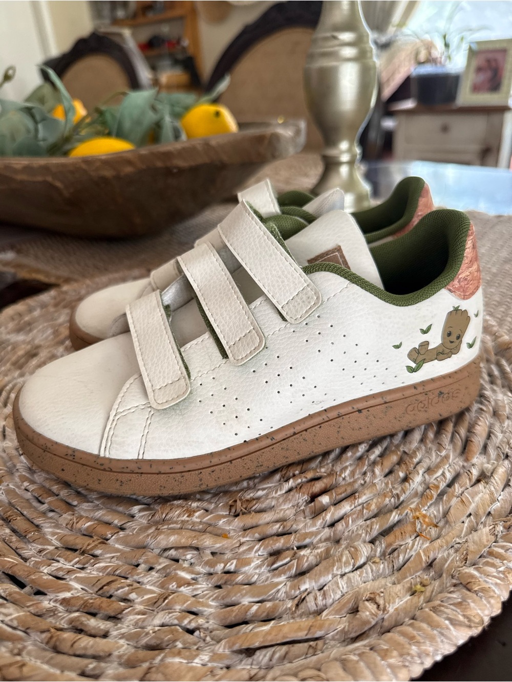 Kids Adidas ADVANTAGE X MARVEL SHOES KIDS